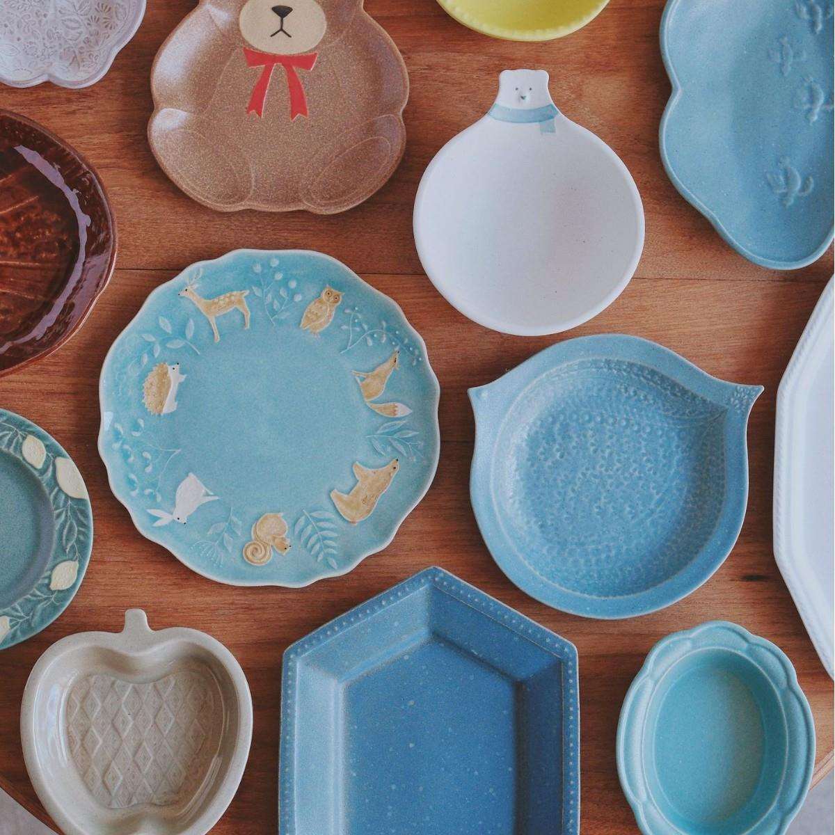 YOSHIZAWA吉沢窑/益子烧/手工制餐具C