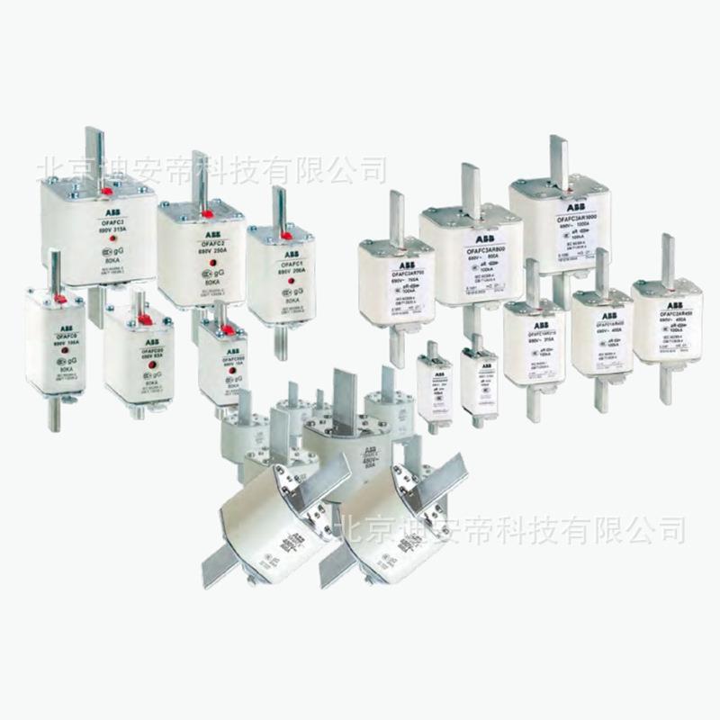 ABB aR型 OFA快速熔断器 OFAFC000AR25 电流25A 690V