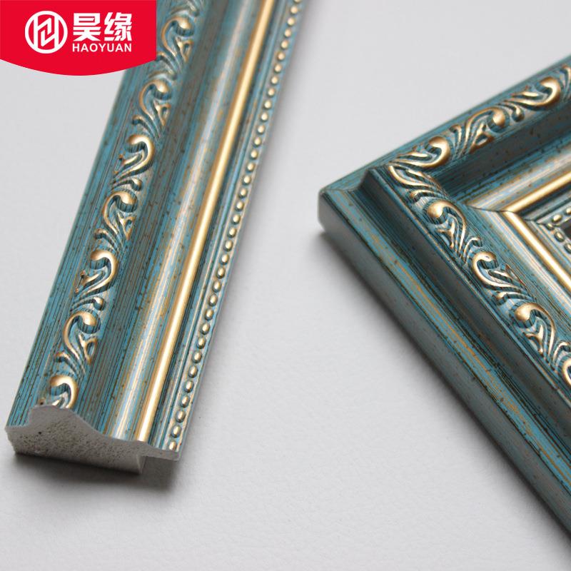 新款PS发泡线条相框小线条画框材料 框条复古镜框油画框条 8332