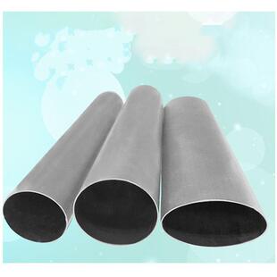 冠柏 304不锈钢楼梯扶手阳台室内外玻璃护栏杆椭圆方面拉丝管配件