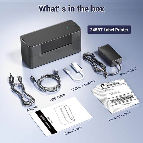 Thermal printer suitable for express label printing