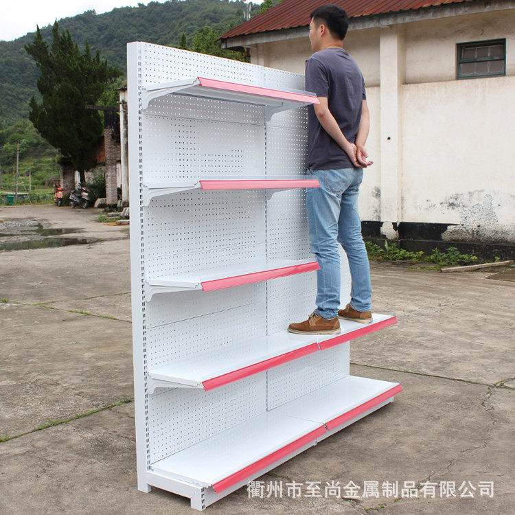 超市货架 加厚便利店展示架母婴店小卖部洞洞板中岛超市置物架,商业/办公家具,超市货架,淘宝优惠券,粉丝福利购,淘宝优惠卷