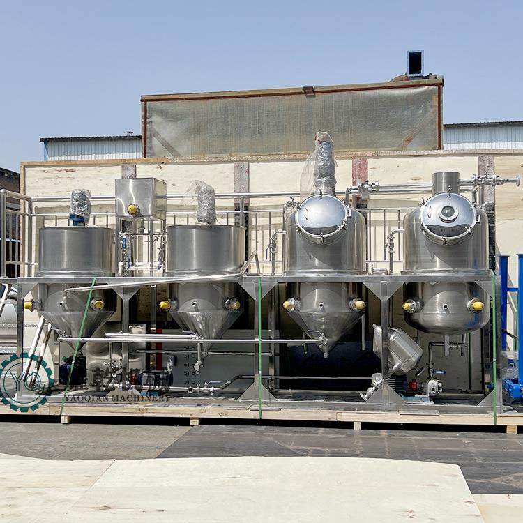 茶籽油加工脱蜡设备 全套核桃油冷榨精炼机 食用油厂自动化加工机,农机/农具/农膜,农产品加工设备,淘宝优惠券,粉丝福利购,淘宝优惠卷