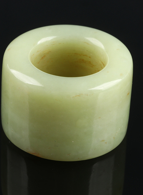 欧说珠宝国风大气高级感霸气55.14克和田玉青白玉扳子平安圈素面