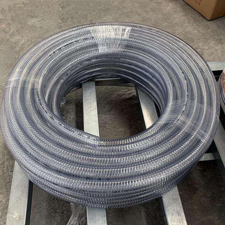 pvc复合防静电耐压钢丝软管加厚耐正负压加线螺旋管复合管耐高温