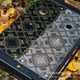 户外露营igt发光单元板GZ灯架透明亚克力38灯架户外桌便携轻量化