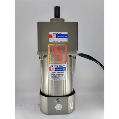 YK永坤调速电机6IK200RGU-CF减速机6GU-30K GEAR HEAD YKG马达