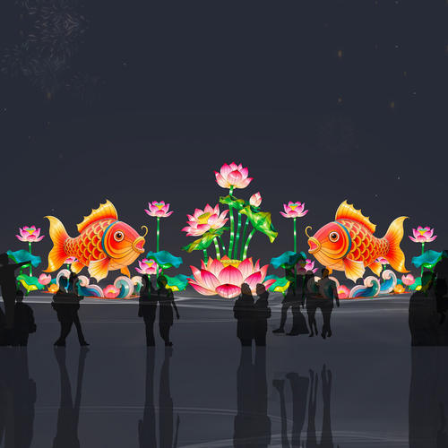 春节大型非遗花灯定制