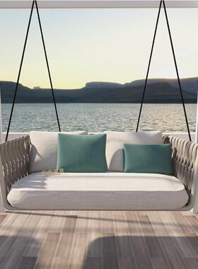 户外吊椅秋千成人家用双人阳台吊篮藤椅室内外儿童荡秋千懒人家具