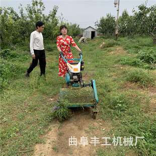 柴油大马力公园剪草机幼儿园草坪小型剪草机果园大棚秸秆还田机