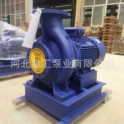 自来水增压泵 管道加压泵 耐腐蚀不锈钢管道离心泵ISW150-400 IA