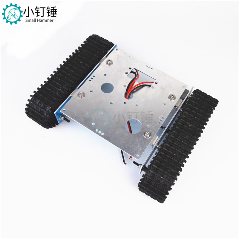 铝合金坦克机器人底盘 DC9-12V 履带车底盘for arduino 拼装套件