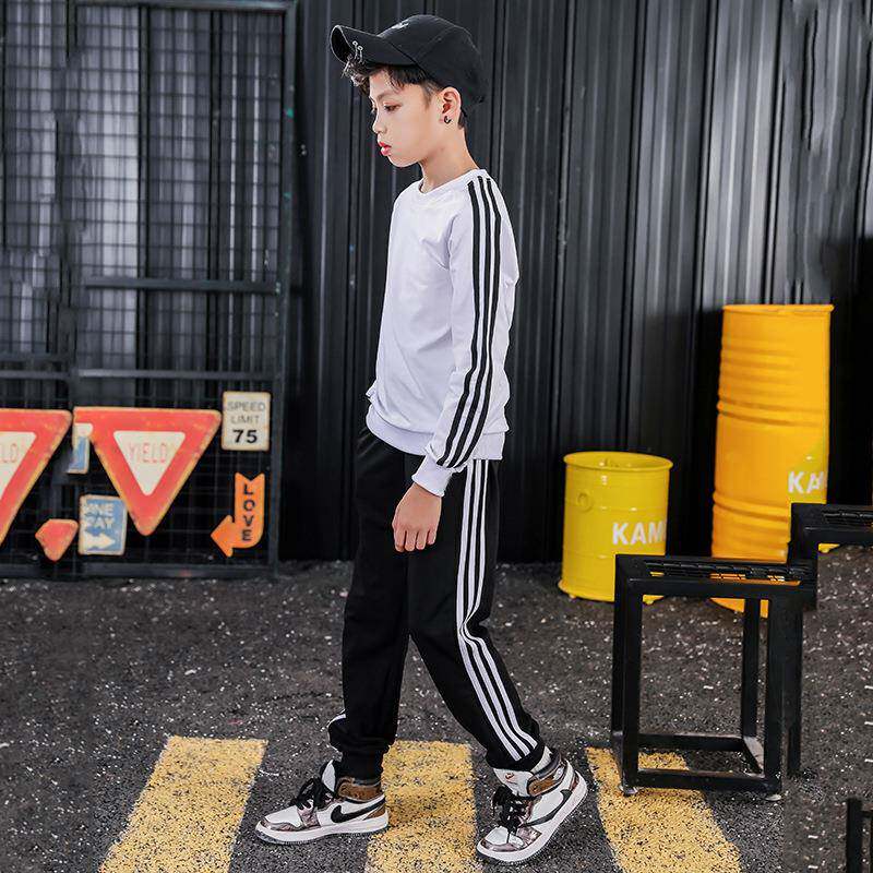 2026新款男童卫衣秋装套装儿童圆领卫衣男孩帅气春秋季洋气两