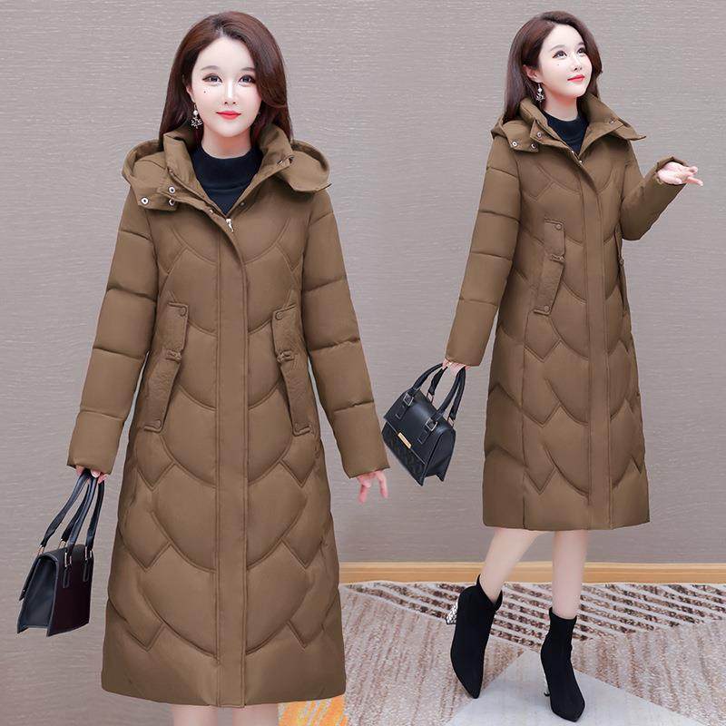 2026新款女士棉衣冬季长款修身保暖洋气棉服过膝妈妈装大码外,女装/女士精品,棉衣/棉服,淘宝优惠券,粉丝福利购,淘宝优惠卷