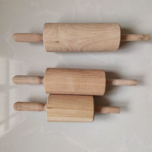 走棰擀面棒实木大号旋转赶面棍不粘滚轴擀面杖烧饼压面棍通心油锤