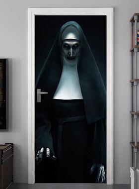 MT071外贸热销万圣节死神门贴 玻璃橱窗贴创意派对木门翻新墙贴