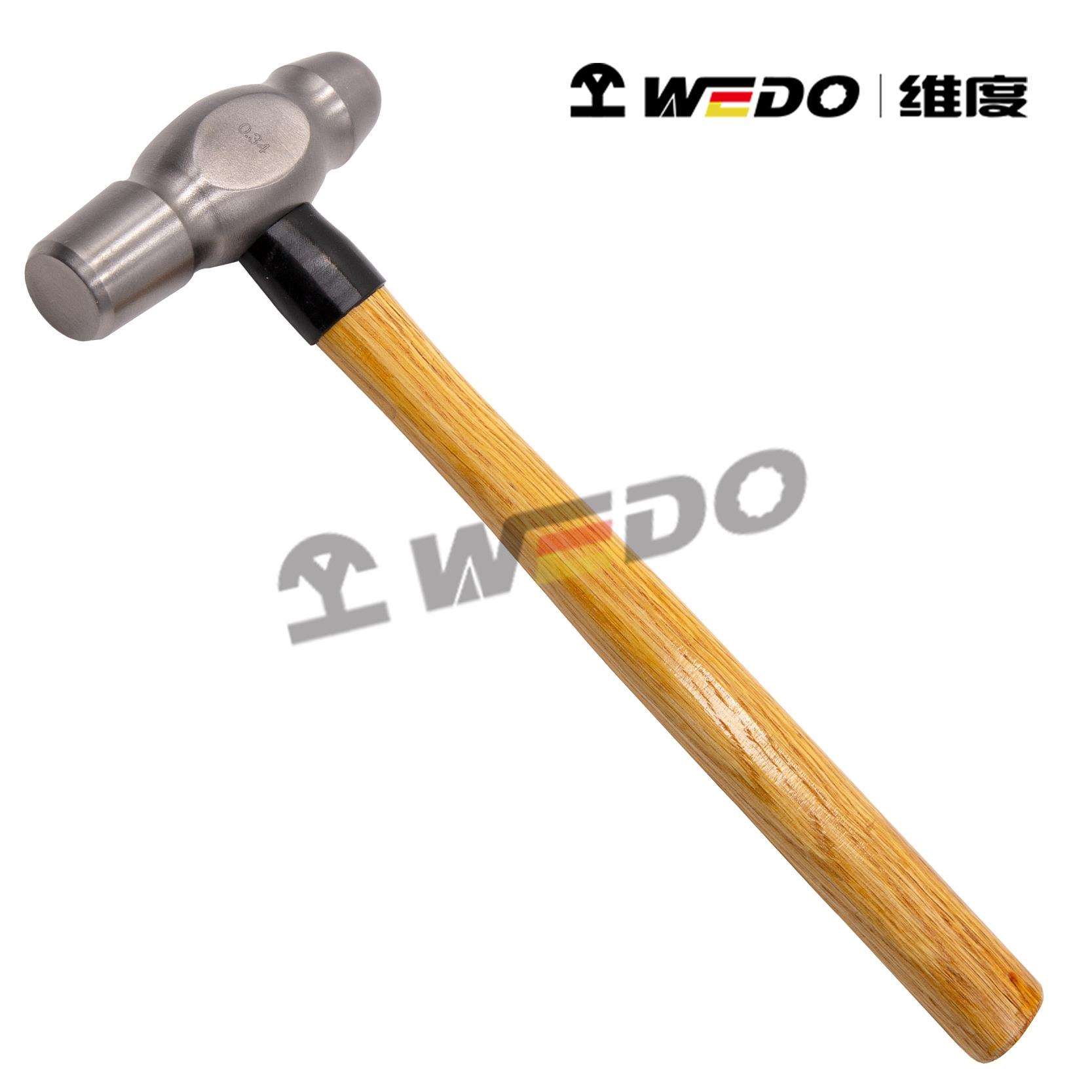 WEDO维度钛合金无磁工具 钛合金奶头锤 圆头锤TT5701A