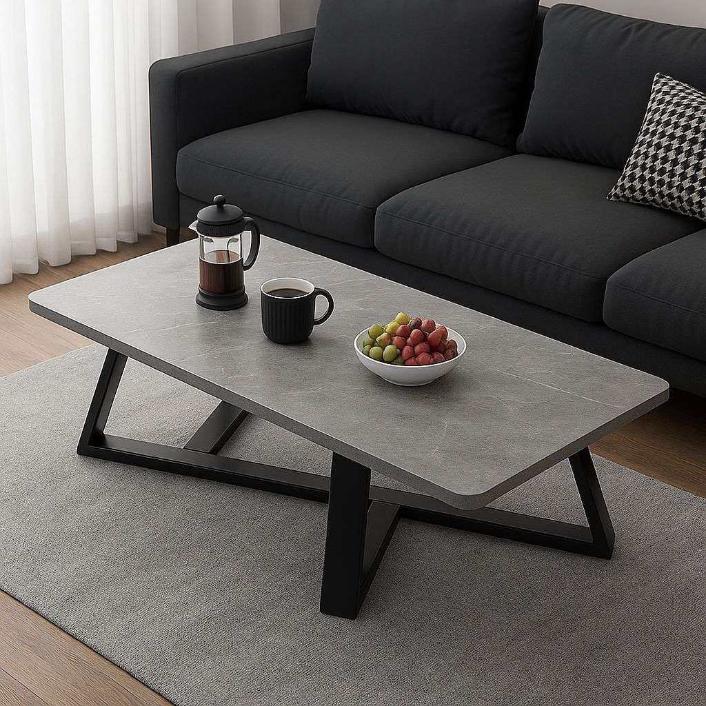 茶几客厅家用现代简约办公室沙发茶几桌轻奢简易小户型岩板色茶几,3C数码配件,其它配件,淘宝优惠券,粉丝福利购,淘宝优惠卷
