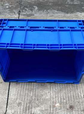 65*43*31cm折叠箱S806C蓝色物流存储塑料箱 水果运输pp材质周转箱