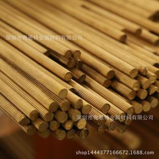深圳H59拉花直纹网纹黄铜棒 国标黄铜实心管滚花斜纹空心薄壁铜管