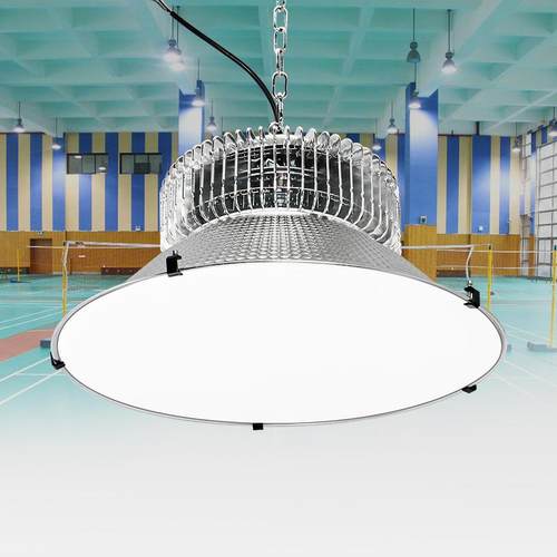 led工矿灯厂房吊灯球场吊灯羽毛球体育馆防眩光吊灯深照灯生鲜灯