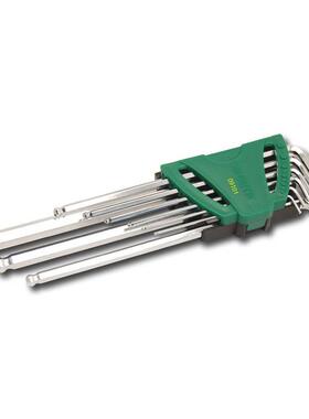 SATA世达工具 9件套特长球头内六角扳手 09101