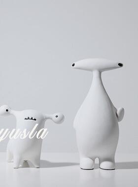 简约卡通可爱摆件样板间客厅电视柜酒柜儿童房软装饰品玄关柜摆件