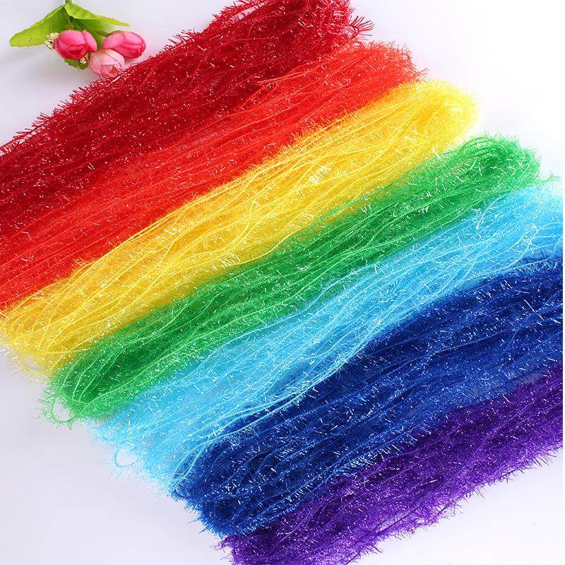 义乌韩国亚克力彩线 服装辅料洗碗巾鱼丝线 纺织玻璃丝纱线,居家布艺,线,淘宝优惠券,粉丝福利购,淘宝优惠卷