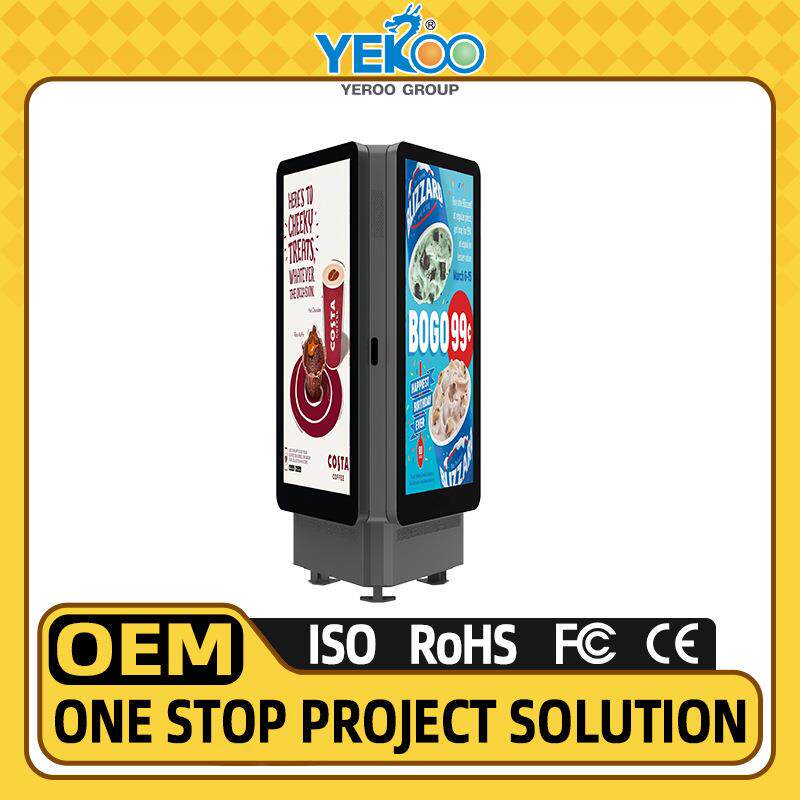 Outdoor Waterproof P3 LED Mupi 户外LED屏灯箱生产工厂