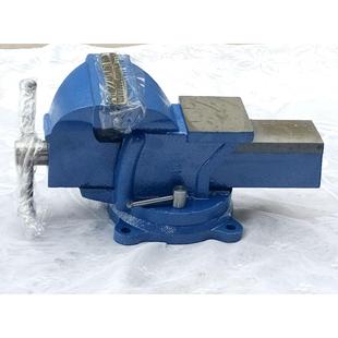 台虎钳8寸 360度旋转桌虎钳平口钳台钳加轻重型夹持工具