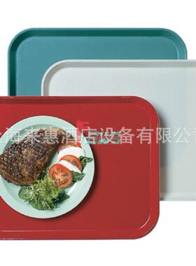 CAMBRO 1014FF-110 10 x 14＂长方形托盘(黑色)