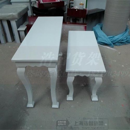 服装店柜台木质服装流水台展示台高低陈列台展示桌子鞋子包包展台