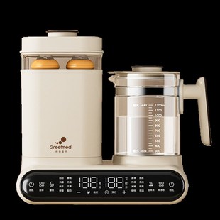 柯泰恒温水壶婴儿专用调奶器玻璃奶瓶消毒器二合一体机带烘干K