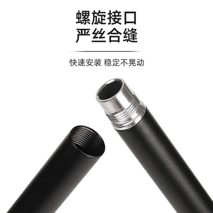 户外露营灯架桌面插地不锈钢灯杆野营挂灯煤油灯照明折叠支架