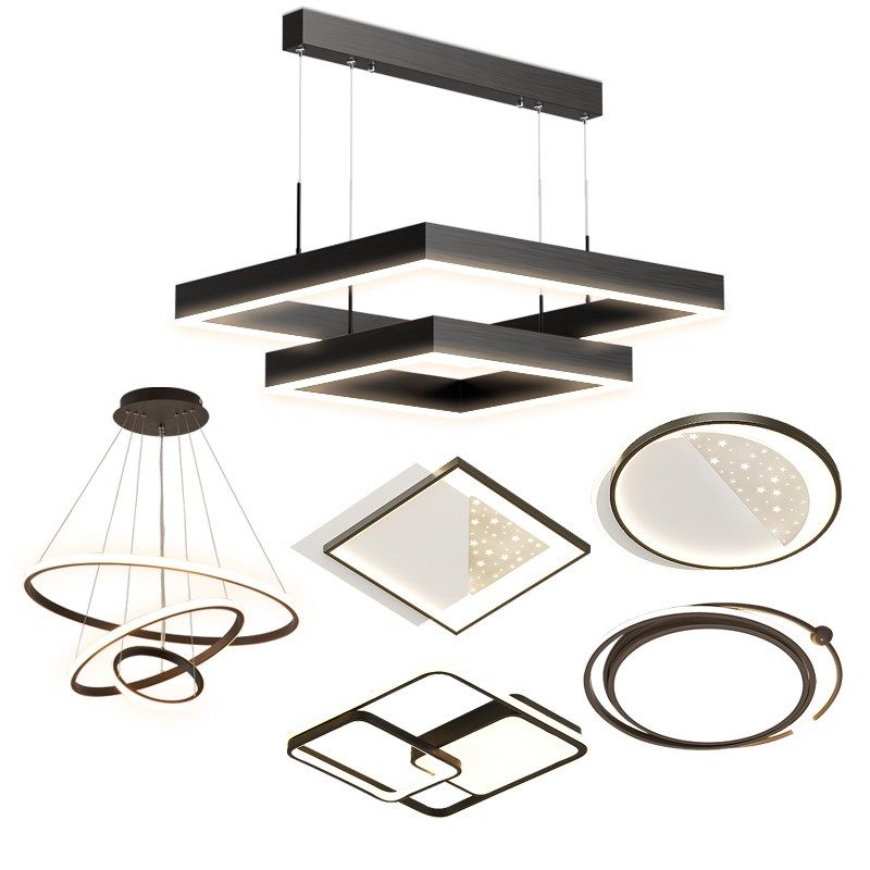 LED客厅吸顶灯2023年新款简约北欧餐厅卧室灯具极简吊灯