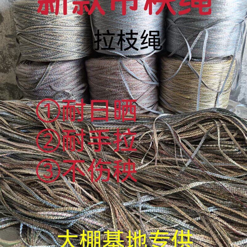 吊秧绳蔬菜瓜吊瓜绳尼龙吊绳新款吊蔓绳拉树枝绳小织带蔬菜爬秧绳