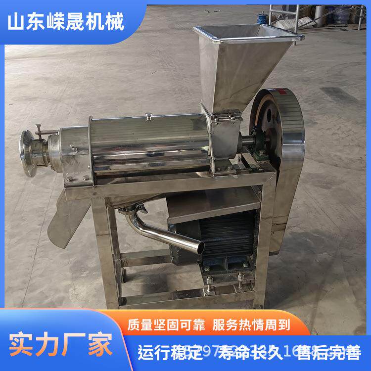 大型番茄螺旋榨汁机商用红枣土豆打泥机工业苹果梨子榨汁设备
