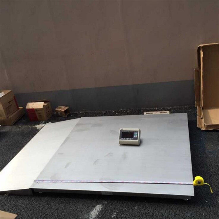 电子磅秤1.5*1.5M 吉林3吨不锈钢电子地磅 1吨2吨电子平台秤