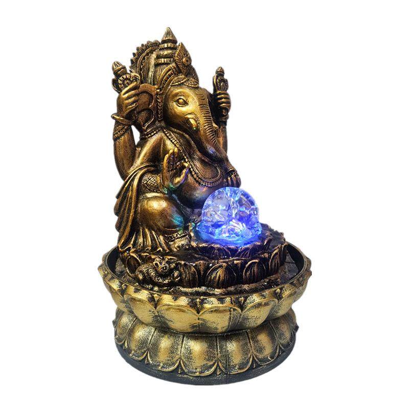 跨境新款 东南亚泰国神像佛像流水摆件树脂工艺品,家居饰品,流水摆件,淘宝优惠券,粉丝福利购,淘宝优惠卷