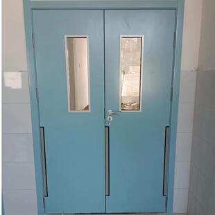 毕节市学校钢质门 静电喷涂 耐热防撞击 带观察窗 森工生产厂家