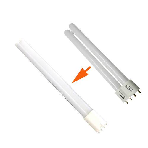 360度发光 LED 2G11 横插灯12W 2G11灯管平四针85-265V代替PLL24W