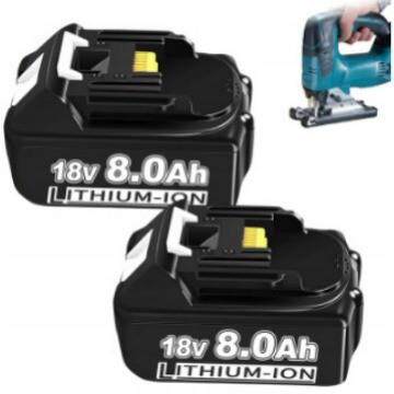 适用Maki牡田18V8.0 BL1830 BL1850无绳电动工具配件锂电 池组厂