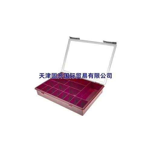 Raaco 108478零件收纳盒,15格,57mm x 260mm x 338mm,聚丙烯 (PP)