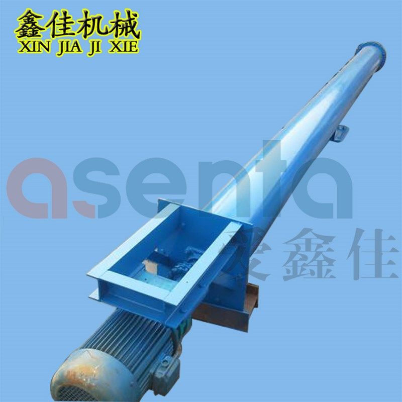 干粉砂浆无轴上升机 水泥搅拌站273绞龙上料机 管式螺旋输送机