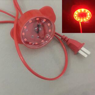 灯笼专用灯彩光LED灯绒布宫灯配件红光灯笼伴侣旋转灯魔球亮灯串