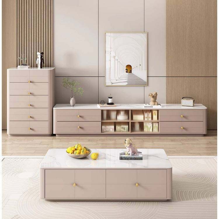 法式田园电视柜2025新款客厅卧室电视柜厂家直销电视柜岩板,住宅家具,茶几+电视柜,淘宝优惠券,粉丝福利购,淘宝优惠卷