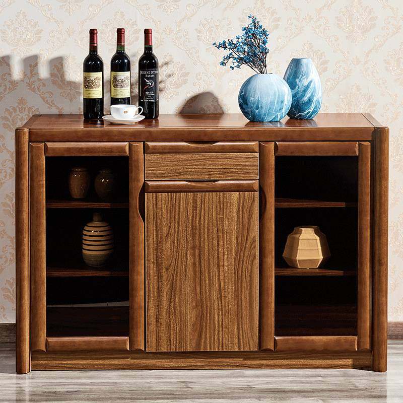 2023新款餐边柜大容量乌金木酒柜茶水柜储物柜客厅碗柜厨房柜,商业/办公家具,办公茶水柜,淘宝优惠券,粉丝福利购,淘宝优惠卷