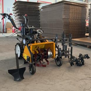 178柴油出口碎草还田机自走式松土旋耕机玉米地除草机