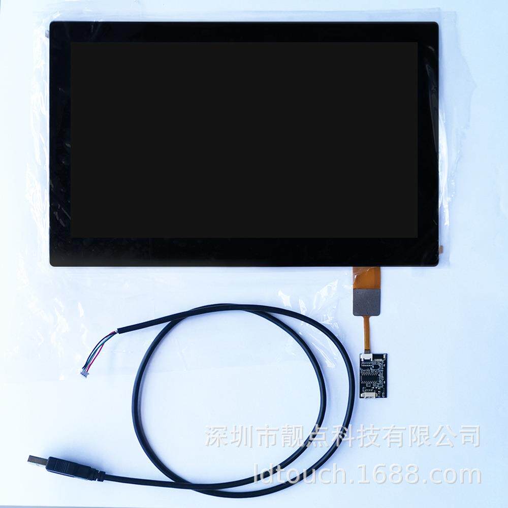 10.1寸1024*600高亮液晶显示屏全贴触摸屏显示器