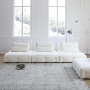 莫语MOYU 格莱姆模块组合沙发小户型客厅方块豆腐块懒人布艺沙发